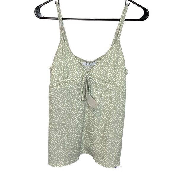 Modcloth Gill sage white dot sleeveless blouse boho
Flowy oversized cute summer - Picture 1 of 7